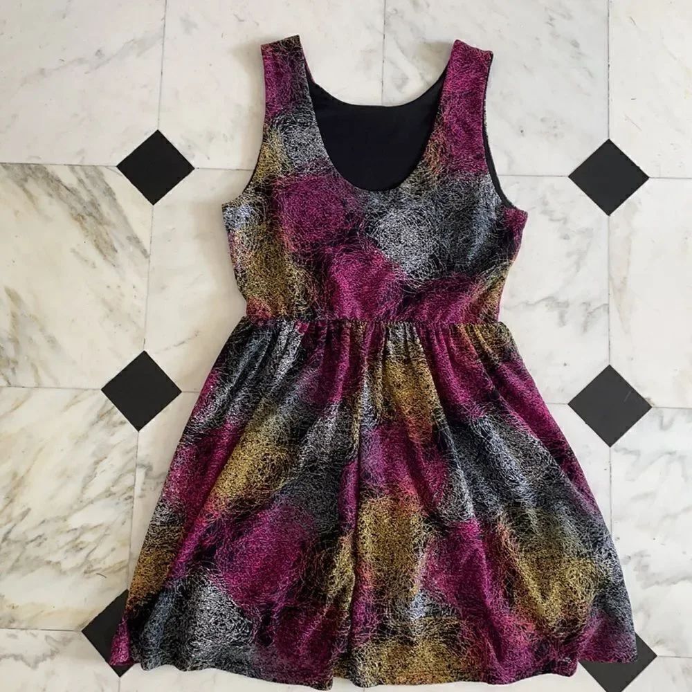 Moon Scribble Dress - Picture 5 of 6